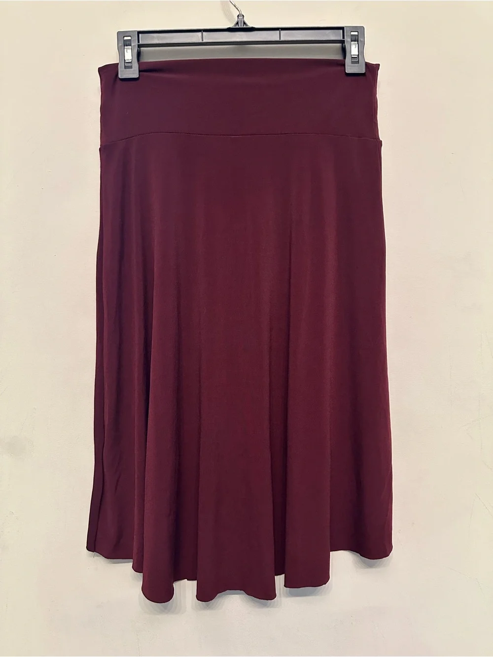 Vintage Y2K Tempted Wine High-Low Skirt with Beaded Waist Size Small